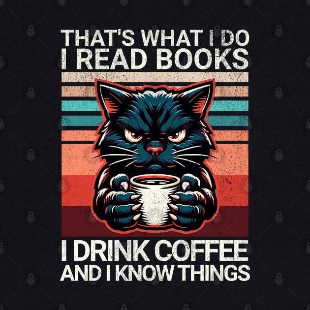 that's what i do i read book i drink coffee and i know things by Bellinna